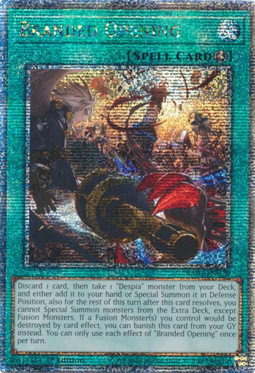 Branded Opening (Quarter Century Secret Rare) [RA03-EN070] Quarter Century Secret Rare | Pegasus Games WI