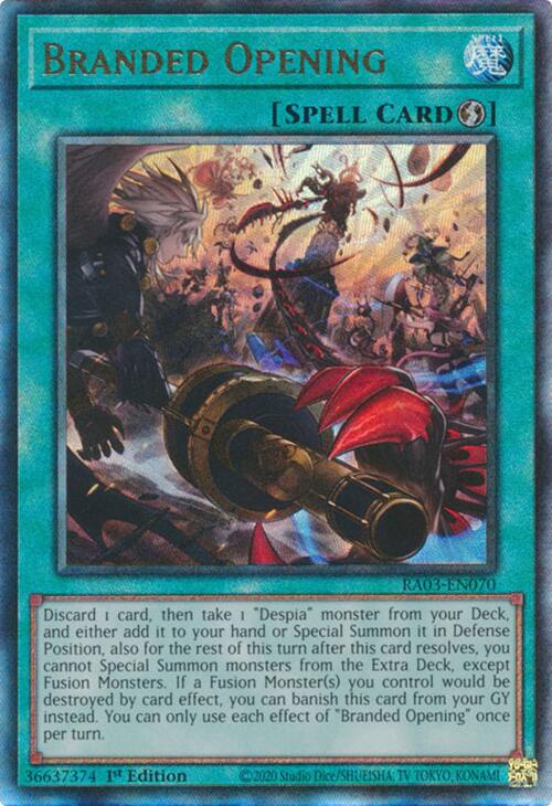 Branded Opening (UTR) [RA03-EN070] Prismatic Ultimate Rare | Pegasus Games WI