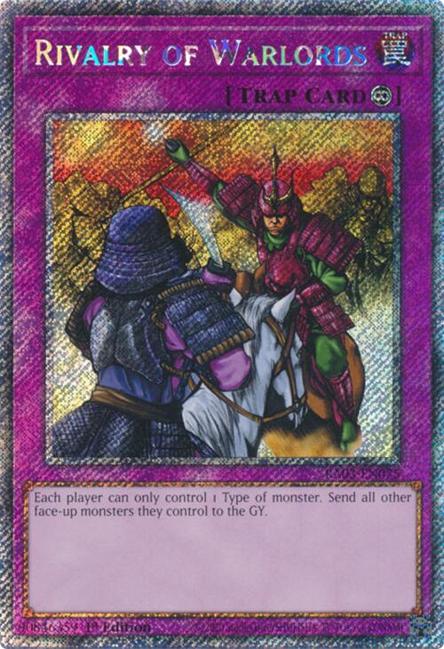 Rivalry of Warlords (Platinum Secret Rare) [RA03-EN075] Platinum Secret Rare | Pegasus Games WI