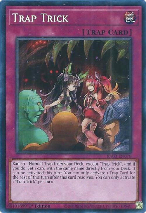 Trap Trick (Secret Rare) [RA03-EN078] Secret Rare | Pegasus Games WI