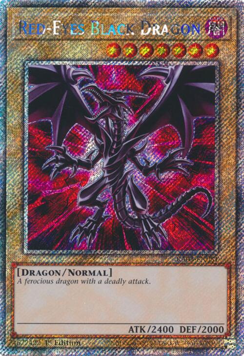 Red-Eyes Black Dragon (Platinum Secret Rare) [RA03-EN081] Platinum Secret Rare | Pegasus Games WI