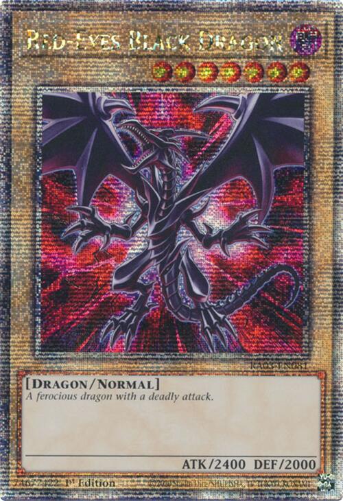 Red-Eyes Black Dragon (Quarter Century Secret Rare) [RA03-EN081] Quarter Century Secret Rare | Pegasus Games WI