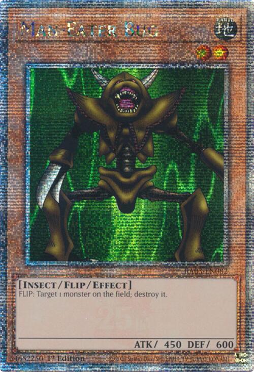 Man-Eater Bug (Quarter Century Secret Rare) [RA03-EN082] Quarter Century Secret Rare | Pegasus Games WI