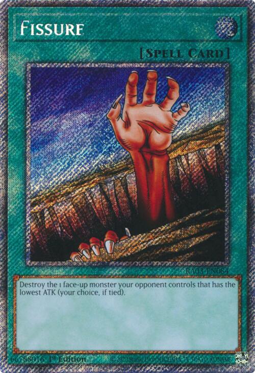 Fissure (Platinum Secret Rare) [RA03-EN084] Platinum Secret Rare | Pegasus Games WI