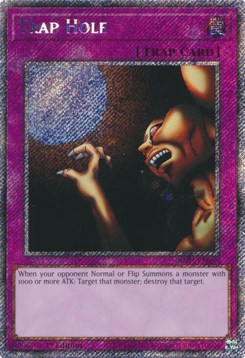 Trap Hole (Platinum Secret Rare) [RA03-EN085] Platinum Secret Rare | Pegasus Games WI