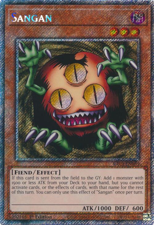Sangan (Platinum Secret Rare) [RA03-EN089] Platinum Secret Rare | Pegasus Games WI