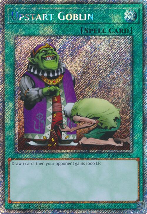 Upstart Goblin (Platinum Secret Rare) [RA03-EN096] Platinum Secret Rare | Pegasus Games WI