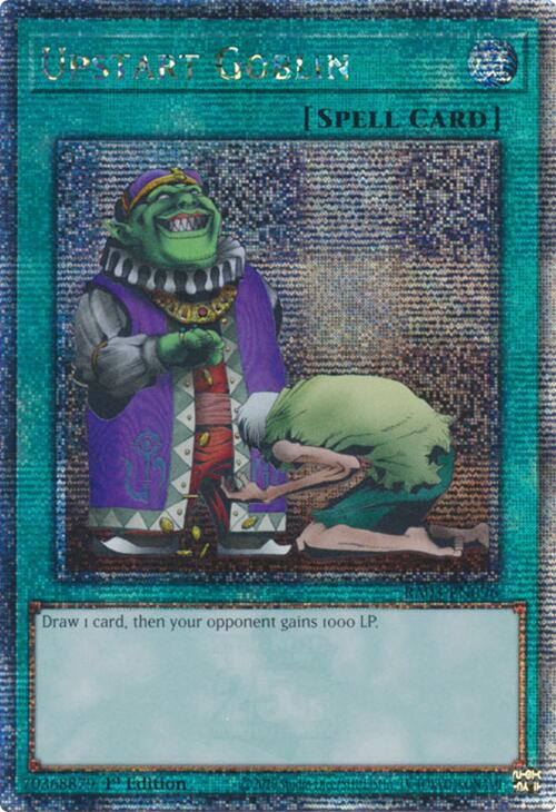 Upstart Goblin (Quarter Century Secret Rare) [RA03-EN096] Quarter Century Secret Rare | Pegasus Games WI