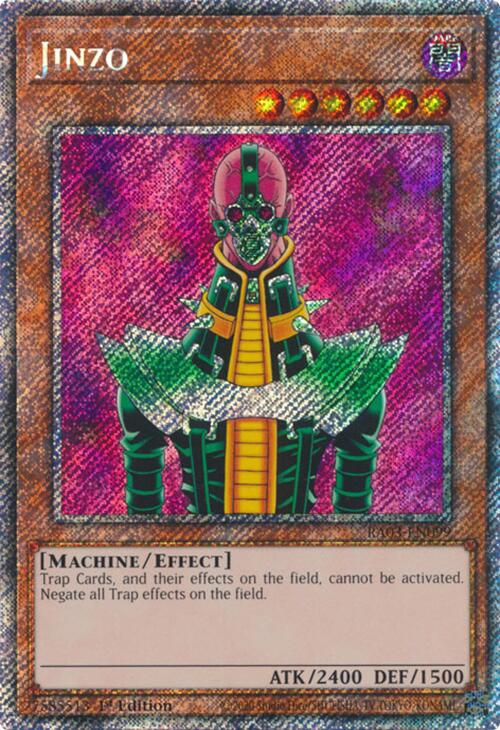 Jinzo (Platinum Secret Rare) [RA03-EN099] Platinum Secret Rare | Pegasus Games WI