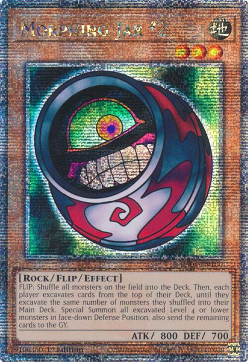 Morphing Jar #2 (Quarter Century Secret Rare) [RA03-EN100] Quarter Century Secret Rare | Pegasus Games WI