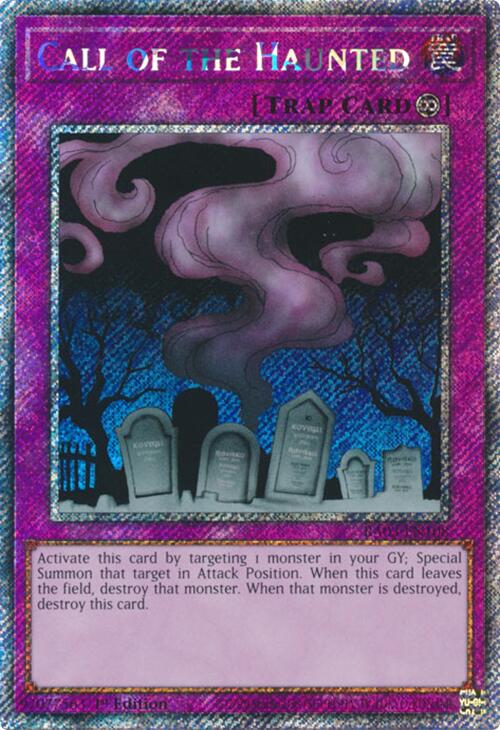 Call of the Haunted (Platinum Secret Rare) [RA03-EN108] Platinum Secret Rare | Pegasus Games WI