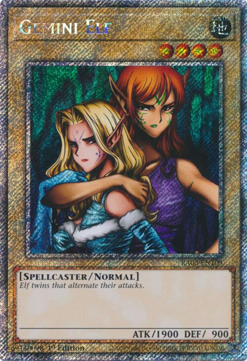 Gemini Elf (Platinum Secret Rare) [RA03-EN109] Platinum Secret Rare | Pegasus Games WI
