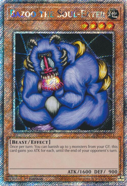 Bazoo the Soul-Eater (Platinum Secret Rare) [RA03-EN111] Platinum Secret Rare | Pegasus Games WI