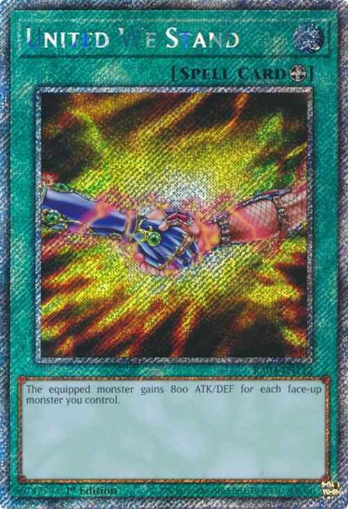 United We Stand (Platinum Secret Rare) [RA03-EN112] Platinum Secret Rare | Pegasus Games WI