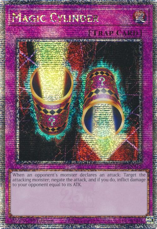 Magic Cylinder (Quarter Century Secret Rare) [RA03-EN115] Quarter Century Secret Rare | Pegasus Games WI