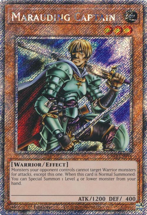 Marauding Captain (Platinum Secret Rare) [RA03-EN118] Platinum Secret Rare | Pegasus Games WI