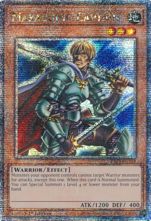 Marauding Captain (Quarter Century Secret Rare) [RA03-EN118] Quarter Century Secret Rare | Pegasus Games WI