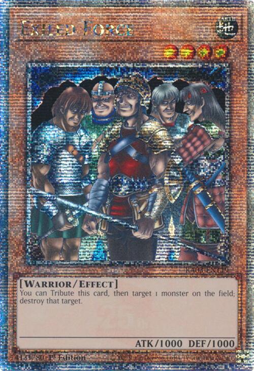Exiled Force (Quarter Century Secret Rare) [RA03-EN119] Quarter Century Secret Rare | Pegasus Games WI