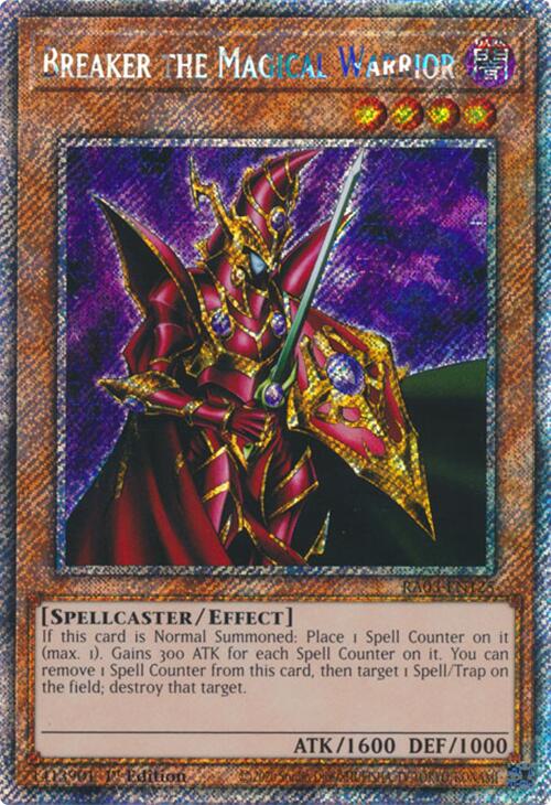Breaker the Magical Warrior (Platinum Secret Rare) [RA03-EN125] Platinum Secret Rare | Pegasus Games WI