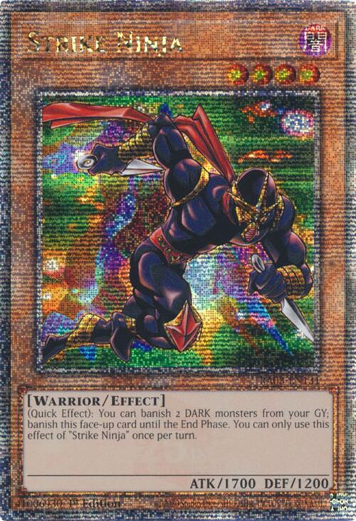 Strike Ninja (Quarter Century Secret Rare) [RA03-EN131] Quarter Century Secret Rare | Pegasus Games WI