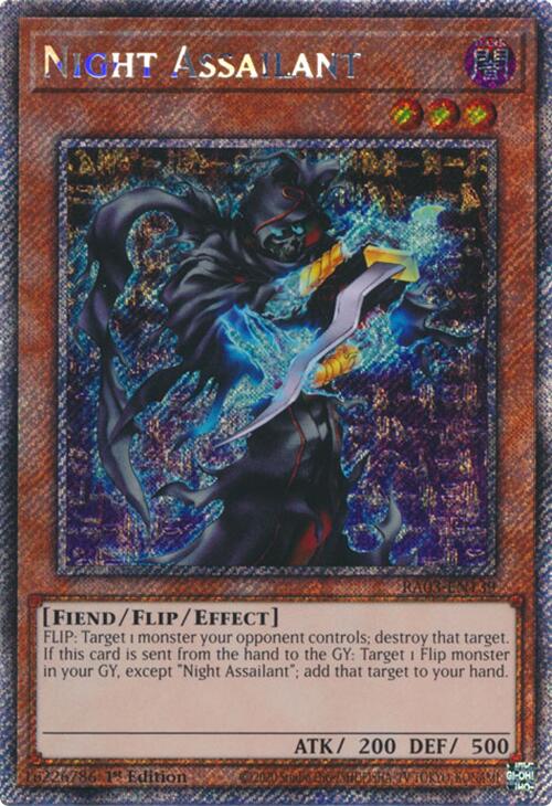Night Assailant (Platinum Secret Rare) [RA03-EN139] Platinum Secret Rare | Pegasus Games WI