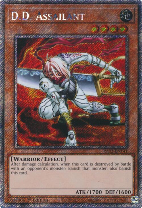 D.D. Assailant (Platinum Secret Rare) [RA03-EN141] Platinum Secret Rare | Pegasus Games WI