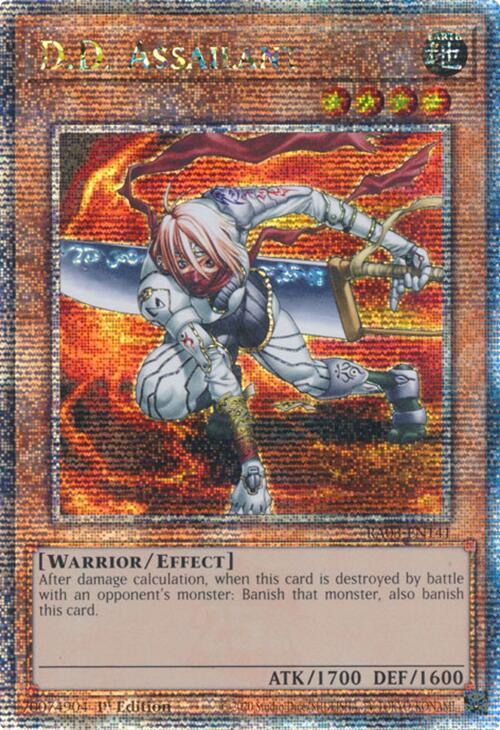 D.D. Assailant (Quarter Century Secret Rare) [RA03-EN141] Quarter Century Secret Rare | Pegasus Games WI