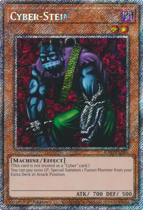 Cyber-Stein (Platinum Secret Rare) [RA03-EN146] Platinum Secret Rare | Pegasus Games WI
