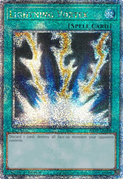Lightning Vortex (Quarter Century Secret Rare) [RA03-EN148] Quarter Century Secret Rare | Pegasus Games WI