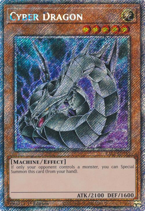Cyber Dragon (Platinum Secret Rare) [RA03-EN155] Platinum Secret Rare | Pegasus Games WI