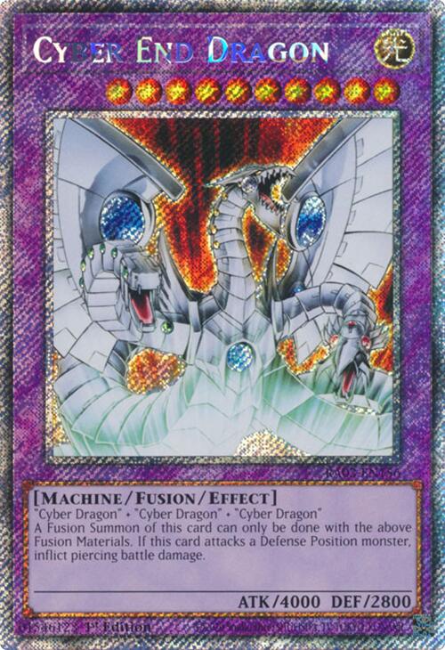 Cyber End Dragon (Platinum Secret Rare) [RA03-EN156] Platinum Secret Rare | Pegasus Games WI
