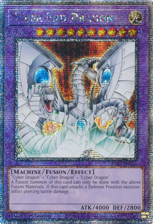 Cyber End Dragon (Quarter Century Secret Rare) [RA03-EN156] Quarter Century Secret Rare | Pegasus Games WI