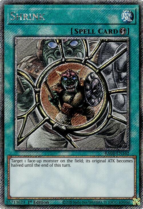 Shrink (Platinum Secret Rare) [RA03-EN162] Platinum Secret Rare | Pegasus Games WI