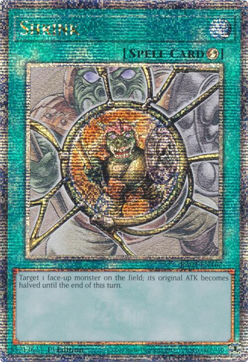 Shrink (Quarter Century Secret Rare) [RA03-EN162] Quarter Century Secret Rare | Pegasus Games WI