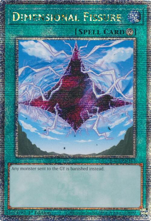 Dimensional Fissure (Quarter Century Secret Rare) [RA03-EN163] Quarter Century Secret Rare | Pegasus Games WI