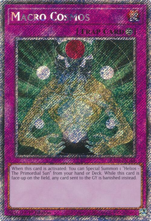 Macro Cosmos (Platinum Secret Rare) [RA03-EN164] Platinum Secret Rare | Pegasus Games WI
