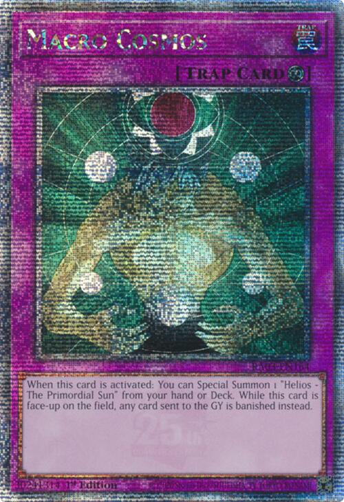Macro Cosmos (Quarter Century Secret Rare) [RA03-EN164] Quarter Century Secret Rare | Pegasus Games WI