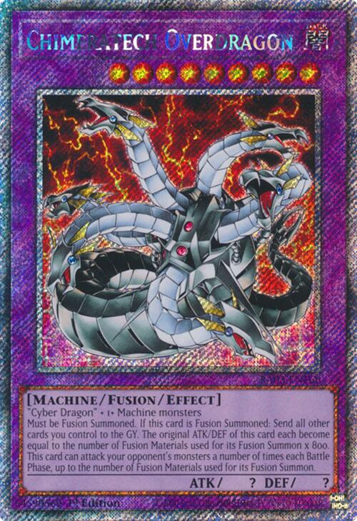 Chimeratech Overdragon (Platinum Secret Rare) [RA03-EN166] Platinum Secret Rare | Pegasus Games WI