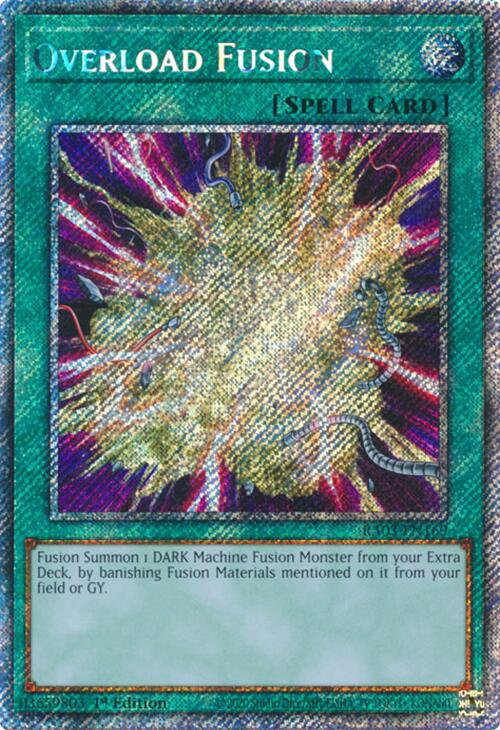 Overload Fusion (Platinum Secret Rare) [RA03-EN169] Platinum Secret Rare | Pegasus Games WI