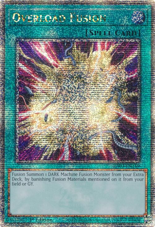 Overload Fusion (Quarter Century Secret Rare) [RA03-EN169] Quarter Century Secret Rare | Pegasus Games WI