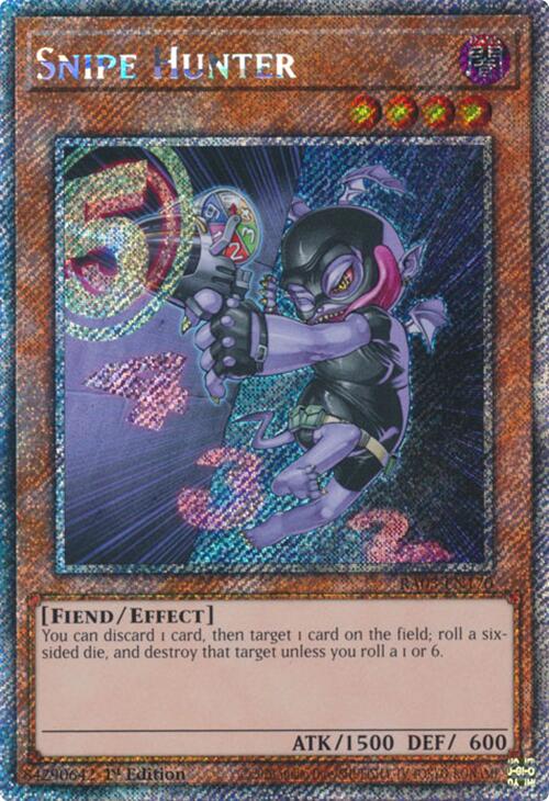 Snipe Hunter (Platinum Secret Rare) [RA03-EN170] Platinum Secret Rare | Pegasus Games WI