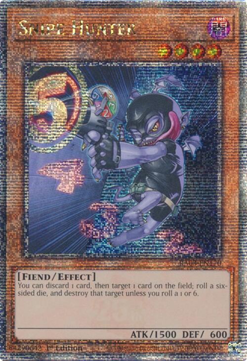 Snipe Hunter (Quarter Century Secret Rare) [RA03-EN170] Quarter Century Secret Rare | Pegasus Games WI