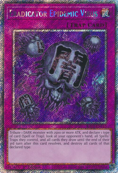 Eradicator Epidemic Virus (Platinum Secret Rare) [RA03-EN183] Platinum Secret Rare | Pegasus Games WI
