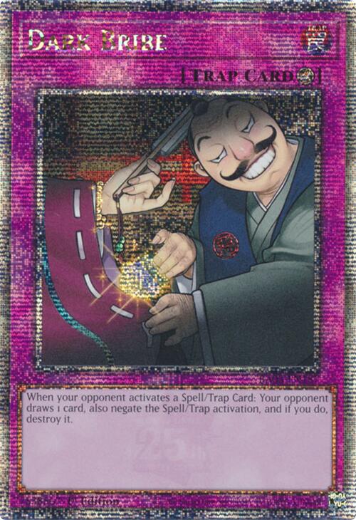 Dark Bribe (Quarter Century Secret Rare) [RA03-EN187] Quarter Century Secret Rare | Pegasus Games WI