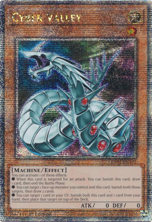 Cyber Valley (Quarter Century Secret Rare) [RA03-EN192] Quarter Century Secret Rare | Pegasus Games WI