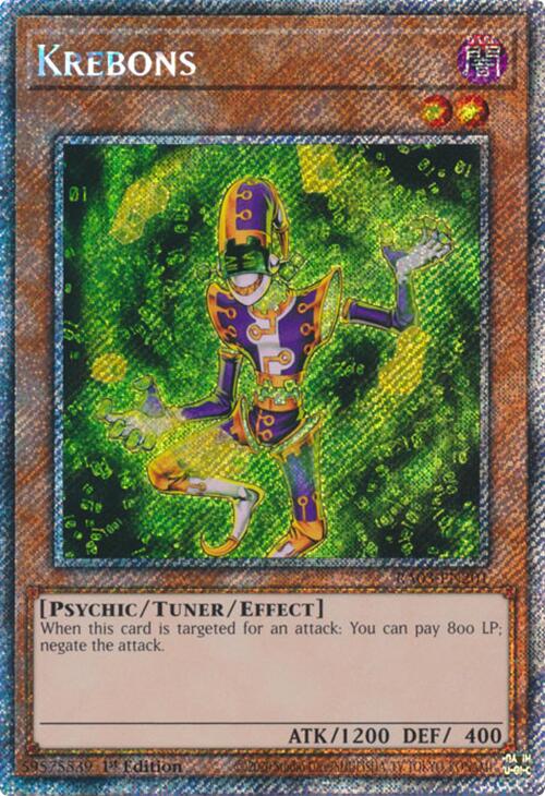 Krebons (Platinum Secret Rare) [RA03-EN201] Platinum Secret Rare | Pegasus Games WI