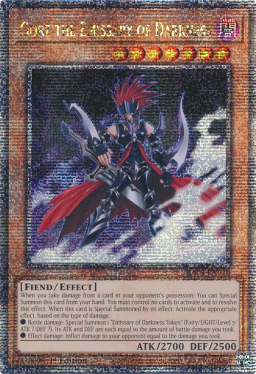 Gorz the Emissary of Darkness (Quarter Century Secret Rare) [RA03-EN210] Quarter Century Secret Rare | Pegasus Games WI