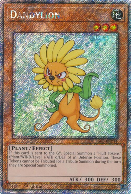 Dandylion (Platinum Secret Rare) [RA03-EN211] Platinum Secret Rare | Pegasus Games WI