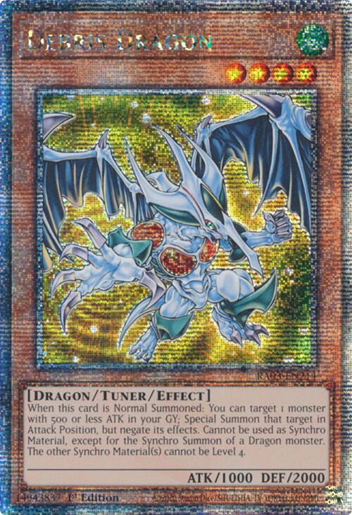 Debris Dragon (Quarter Century Secret Rare) [RA03-EN214] Quarter Century Secret Rare | Pegasus Games WI