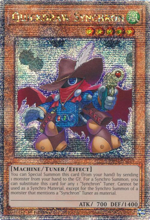 Quickdraw Synchron (Quarter Century Secret Rare) [RA03-EN228] Quarter Century Secret Rare | Pegasus Games WI